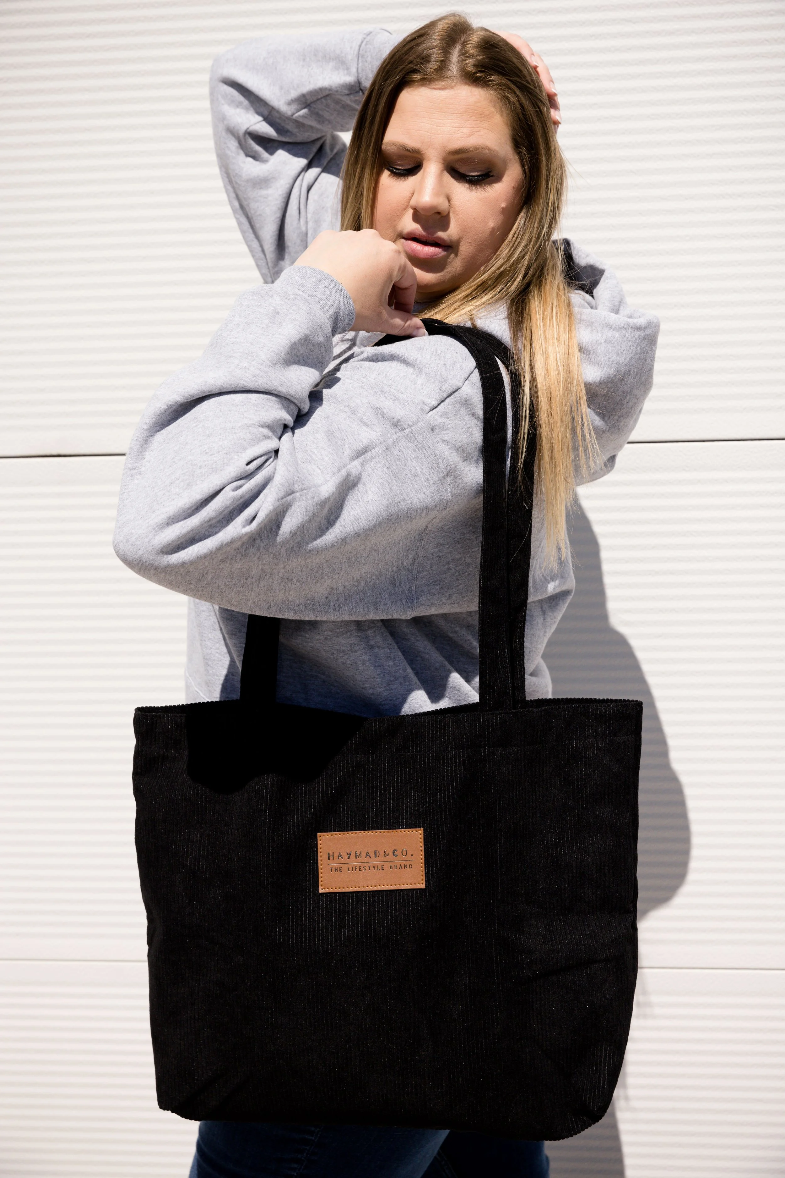 Corduroy tote deals